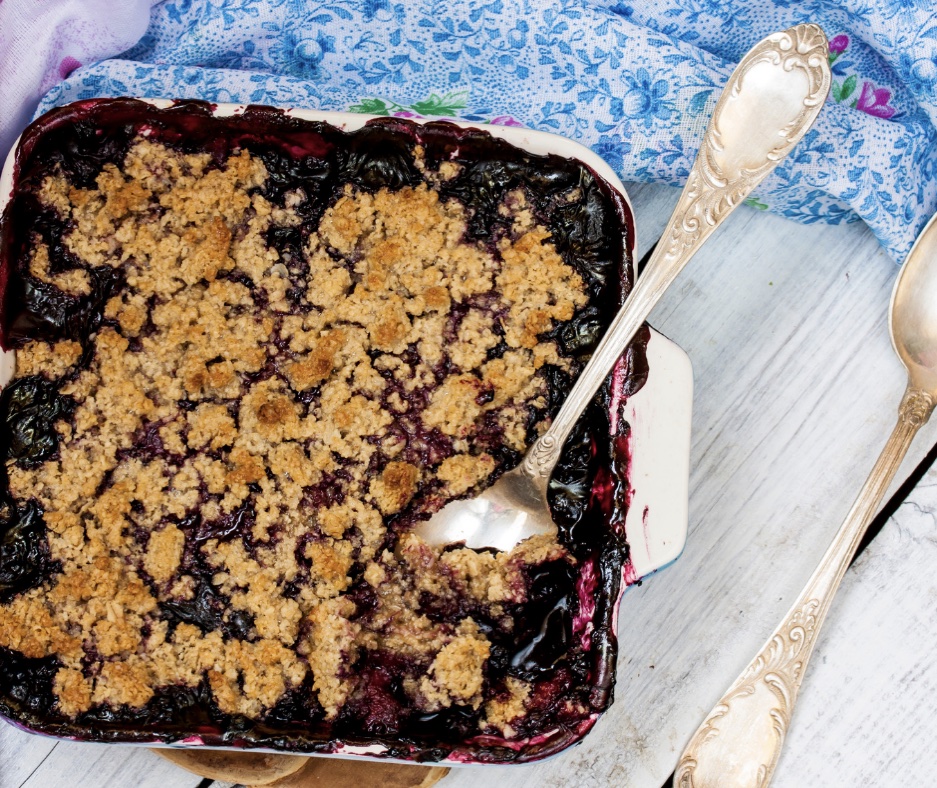 Blueberry Crumble