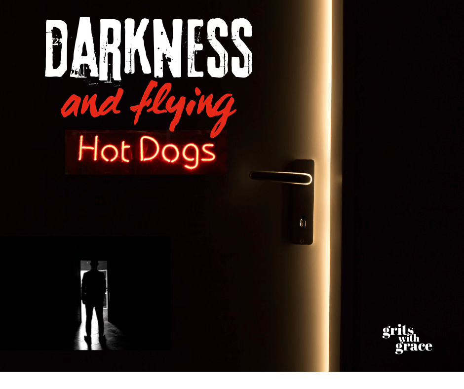 Darkness and Flying&nbsp;Hotdogs