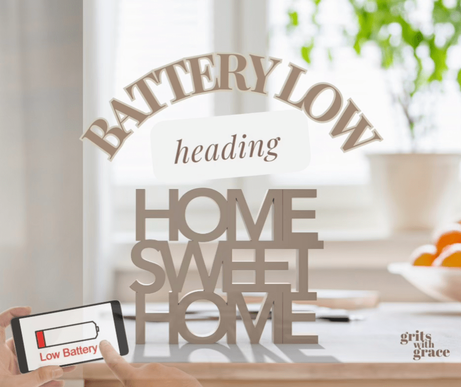 Battery Low–Heading Home